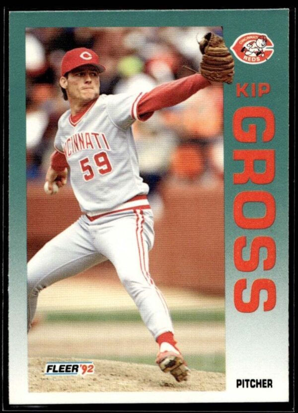 1992 Fleer Cincinnati Reds #407 Kip Gross