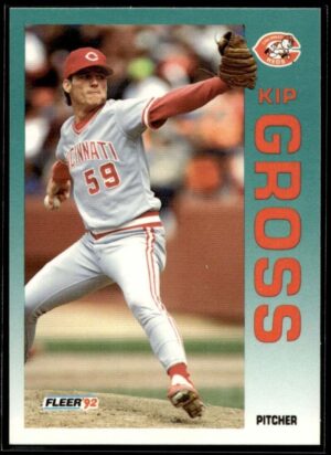 1992 Fleer Cincinnati Reds #407 Kip Gross