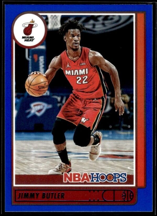 2021 Hoops Miami Heat #10 Jimmy Butler Blue