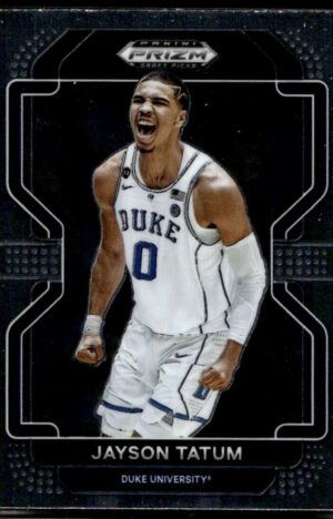 2022 Panini Prizm Draft Picks Duke University #23 Jayson Tatum