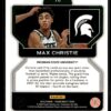 2022 Panini Prizm Draft Picks Michigan State University #90 Max Christie RC Rook
