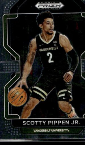 2022 Panini Prizm Draft Picks VVanderbilt University #99 Scotty Pippen Jr. RC Ro