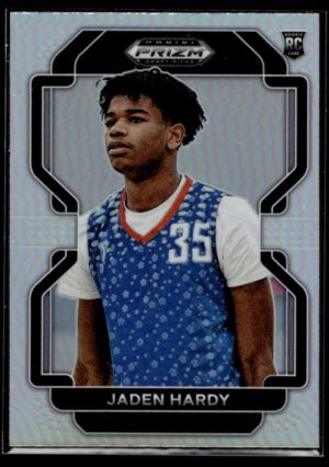_10 2022 Panini Prizm Draft Picks #82 Jaden Hardy RC Rookie Silver Prizm