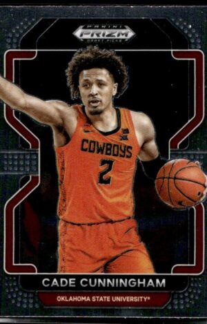 2022 Panini Prizm Draft Picks Oklahoma State University #6 Cade Cunningham