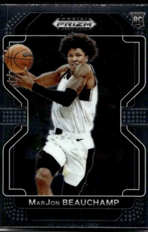 _10 2022 Panini Prizm Draft Picks #72 MarJon Beauchamp RC Rookie