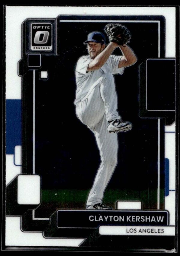 _10 2022 Donruss Optic Los Angeles Dodgers #102 Clayton Kershaw