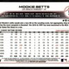 2022 Topps Chrome Los Angeles Dodgers #100 Mookie Betts