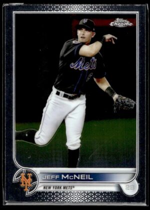 _10 2022 Topps Chrome New York Mets #2 Jeff McNeil
