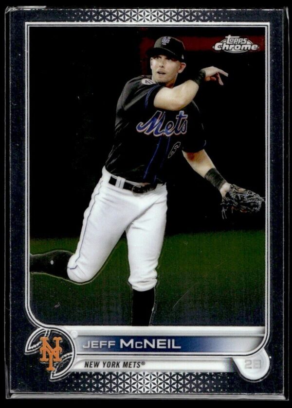 2022 Topps Chrome New York Mets #2 Jeff McNeil