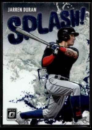 _10 2022 Donruss Optic Splash Boston Red Sox #WP-1 Jarren Duran RC Rookie
