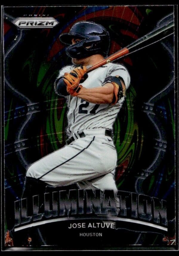 2022 Panini Prizm Illumination Houston Astros #IL-14 Jose Altuve