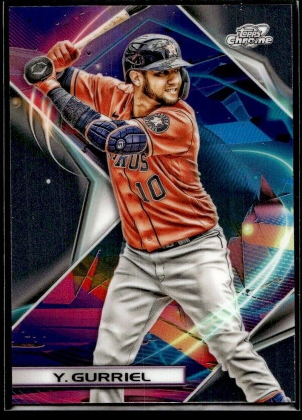 2022 Topps Chrome Houston Astros #70 Yuli Gurriel