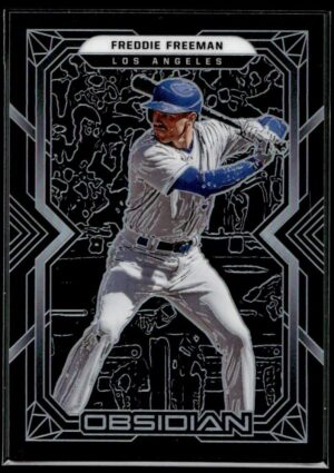 2022 Panini Obsidian Atlanta Braves #31 Freddie Freeman