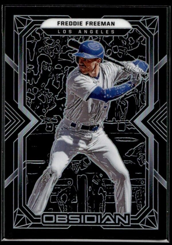 2022 Panini Obsidian Atlanta Braves #31 Freddie Freeman