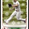 2022 Topps Holiday Los Angeles Angels #HW50 Mike Trout