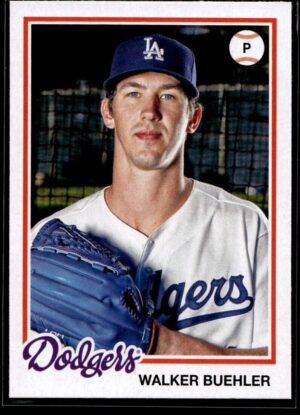 2022 Topps Archives Los Angeles Dodgers #189 Walker Buehler