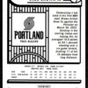 2022 Hoops Portland Trail Blazers #214 Greg Brown III