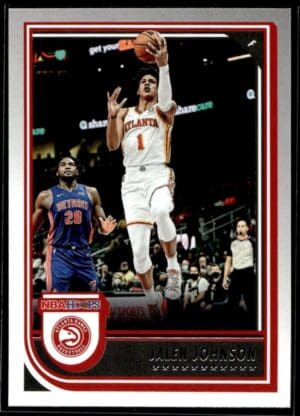 2022 Hoops Atlanta Hawks #86 Jalen Johnson