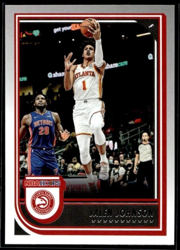 2022 Hoops Atlanta Hawks #86 Jalen Johnson