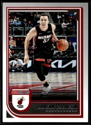 2022 Hoops Miami Heat #98 Duncan Robinson