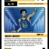 2021 Hoops Arriving Now Golden State Warriors #20 Moses Moody