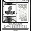 2022 Hoops Portland Trail Blazers #210 Anfernee Simons