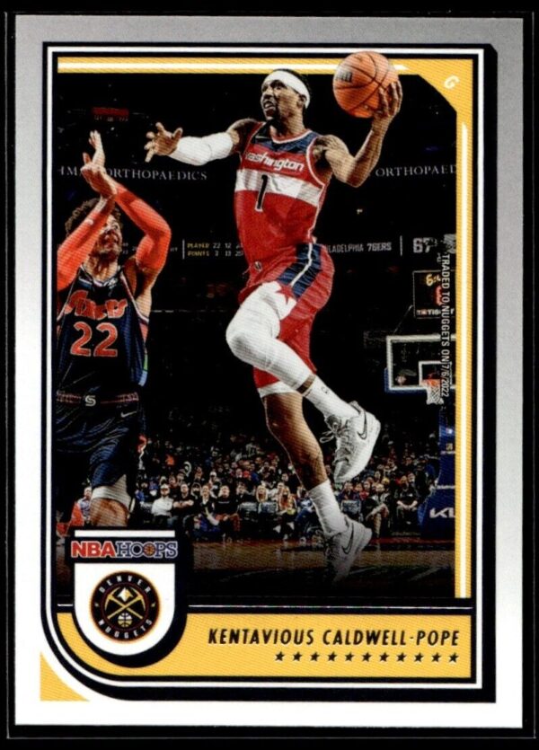 2022 Hoops Denver Nuggets #114 Kentavious Caldwell-Pope