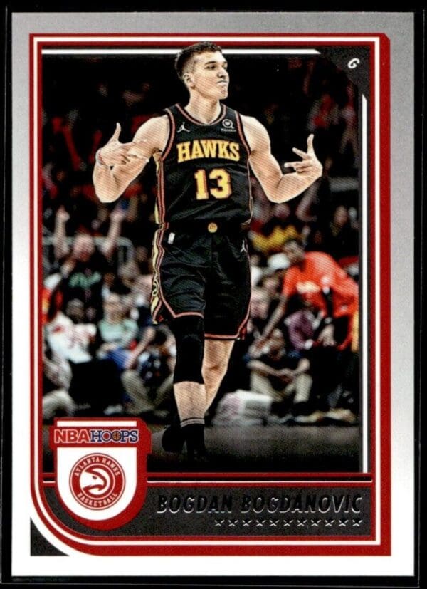 2022 Hoops Atlanta Hawks #84 Bogdan Bogdanovic