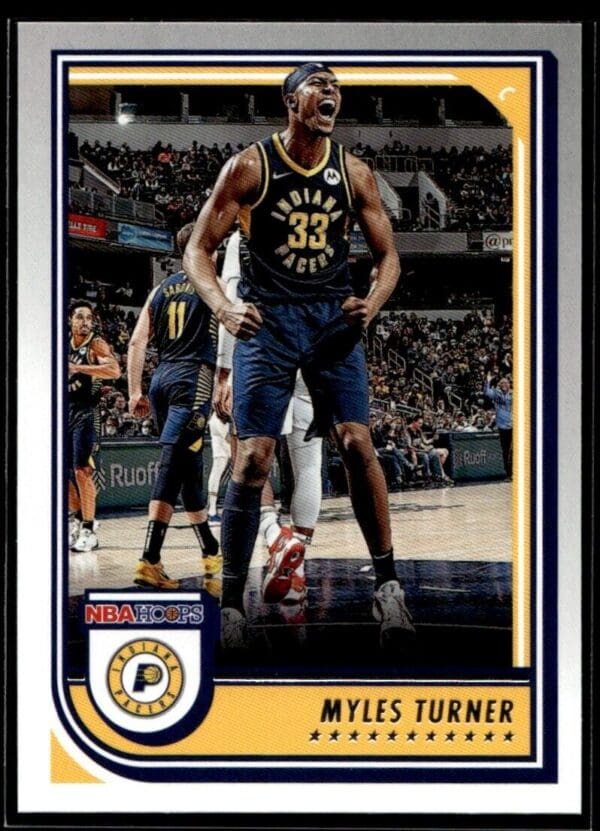 2022 Hoops Indiana Pacers #53 Myles Turner