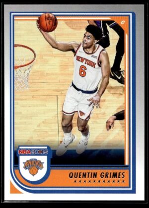 2022 Hoops New York Knicks #23 Quentin Grimes