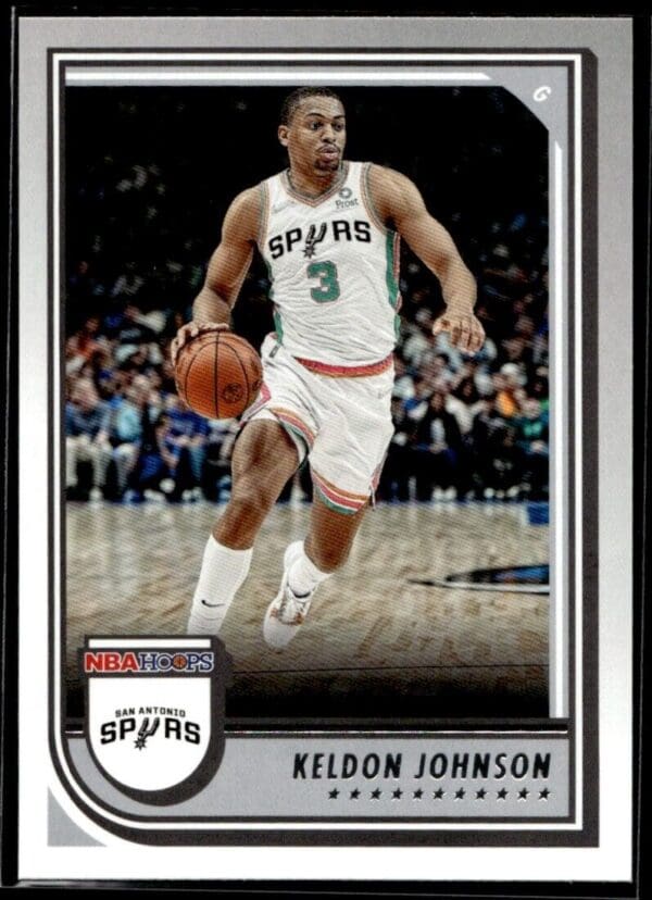 2022 Hoops San Antonio Spurs #151 Keldon Johnson