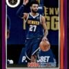 2021 Hoops Denver Nuggets #1 Jamal Murray Purple