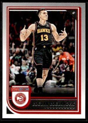 2022 NBA Hoops Atlanta Hawks #84 Bogdan Bogdanovic