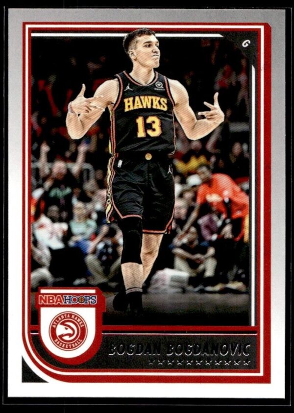 2022 NBA Hoops Atlanta Hawks #84 Bogdan Bogdanovic
