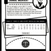 2021 Hoops Denver Nuggets #1 Jamal Murray Purple
