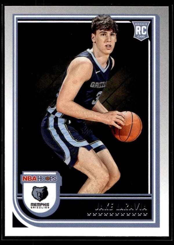 2022 NBA Hoops Memphis Grizzlies #249 Jake LaRavia RC Rookie