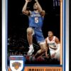 2022 NBA Hoops New York Knicks #28 Immanuel Quickley