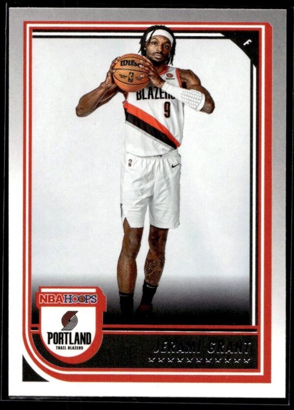 2022 NBA Hoops Portland Trail Blazers #60 Jerami Grant