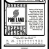 2022 NBA Hoops Portland Trail Blazers #60 Jerami Grant