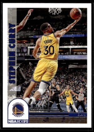 2022 NBA Hoops Golden State Warriors #294 Stephen Curry Tribute
