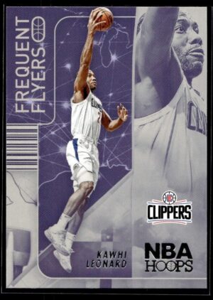 2022 Hoops Frequent Flyers Los Angeles Clippers #12 Kawhi Leonard