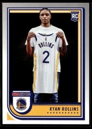 2022 NBA Hoops Golden State Warriors #277 Ryan Rollins RC Rookie