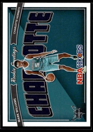 2022 Hoops Rookie Greetings Charlotte Hornets #15 Mark Williams