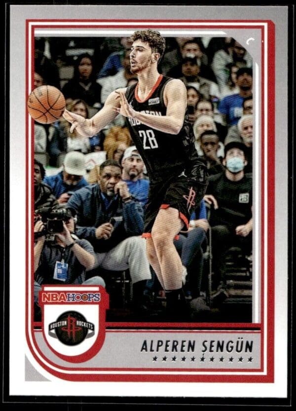 _10 2022 NBA Hoops Houston Rockets #131 Alperen Sengun