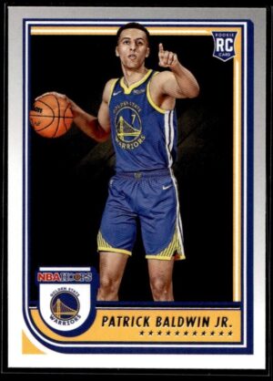 2022 NBA Hoops Golden State Warriors #257 Patrick Baldwin Jr. RC Rookie