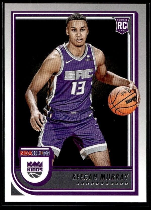 _10 2022 NBA Hoops Sacramento Kings #234 Keegan Murray RC Rookie
