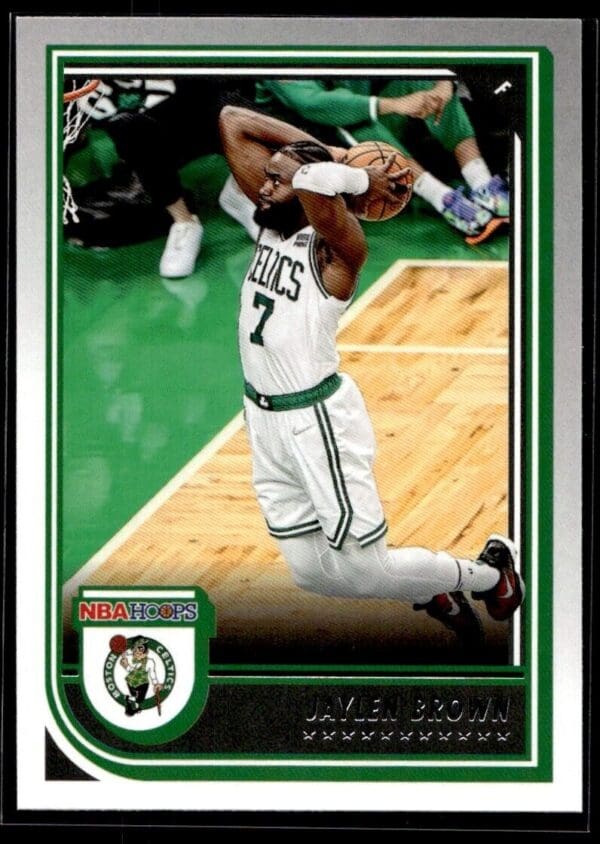 _10 2022 NBA Hoops Boston Celtics #2 Jaylen Brown