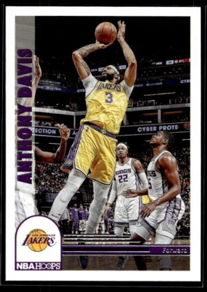 _10 2022 NBA Hoops Los Angeles Lakers #290 Anthony Davis Tribute