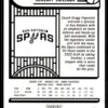 2022 NBA Hoops San Antonio Spurs #239 Jeremy Sochan RC Rookie