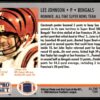 1990 Pro Set Super Bowl 160 Cincinnati Bengals #117 Lee Johnson